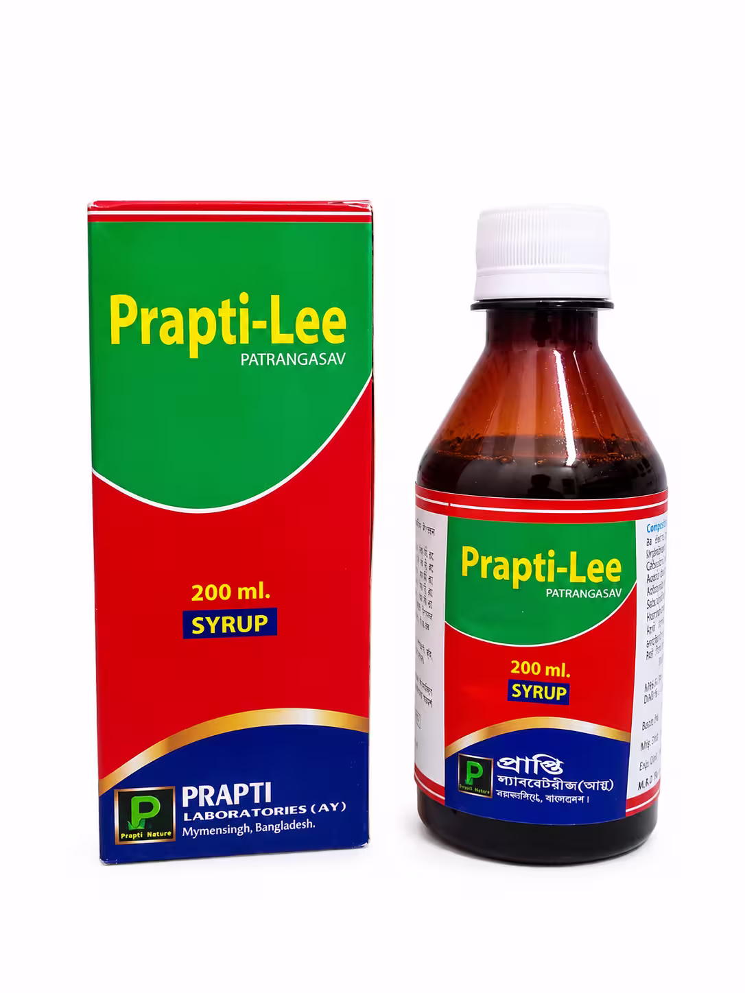  প্রাপ্তি-লি (Prapti-Lee) 200 ml Ayurvedic Syrup - Prapti Laboratories AYU